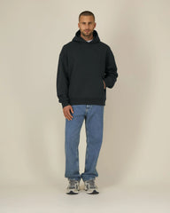 Hoodie Bio-Baumwolle Stanley/Stella Archer zum Personalisieren - Schwarz