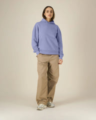 Hoodie Bio-Baumwolle Stanley/Stella Archer zum Personalisieren - Violett