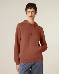 Unisex-Hoodie aus Bio-Baumwolle Stanley/Stella Drummer zum Personalisieren - Heritage Brown
