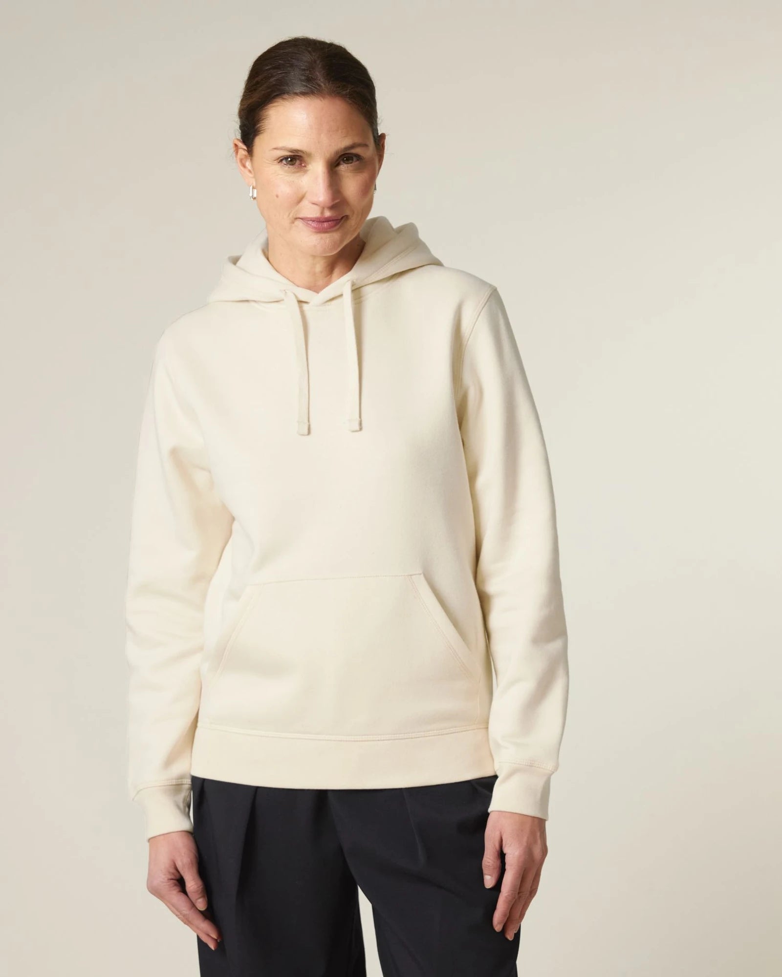 Unisex-Hoodie aus Bio-Baumwolle Stanley/Stella Drummer zum Personalisieren - Naturroh
