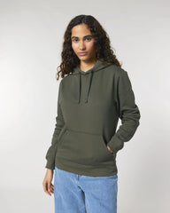 Unisex-Hoodie aus Bio-Baumwolle Stanley/Stella Drummer zum Personalisieren - Khaki