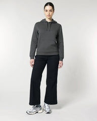 Unisex-Hoodie aus Bio-Baumwolle Stanley/Stella Drummer zum Personalisieren - Anthrazit