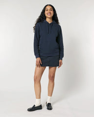 Unisex-Hoodie aus Bio-Baumwolle Stanley/Stella Drummer zum Personalisieren - Französische Marine