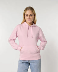 Unisex-Hoodie aus Bio-Baumwolle Stanley/Stella Drummer zum Personalisieren - Baumwollrosa