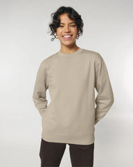Sweatshirt unisex Stanley/Stella Changer 2.0 zum Personalisieren - Wüstensand