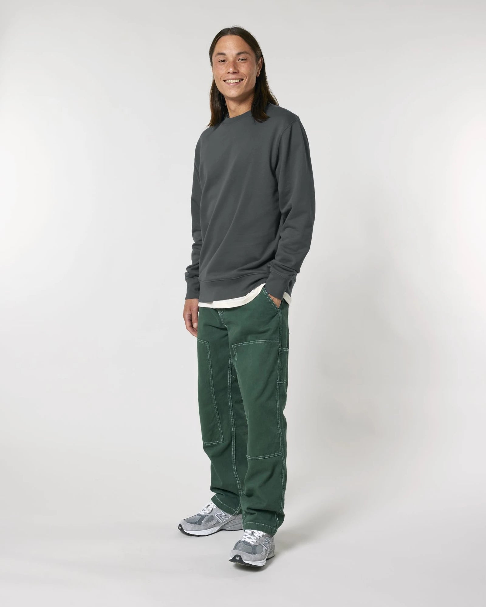 Sweatshirt unisex Stanley/Stella Changer 2.0 zum Personalisieren - Anthrazit