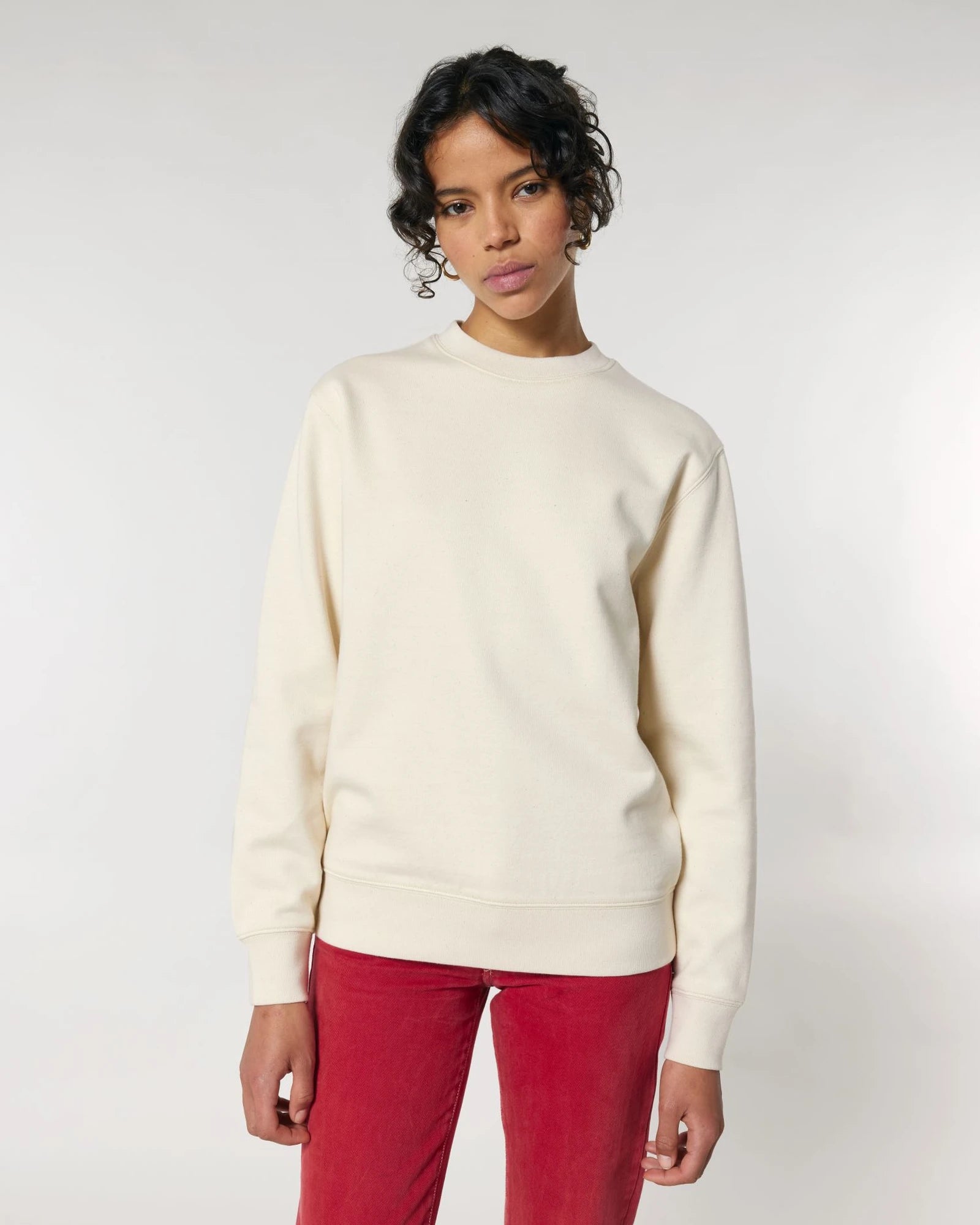 Sweatshirt unisex Stanley/Stella Changer 2.0 zum Personalisieren - Naturroh
