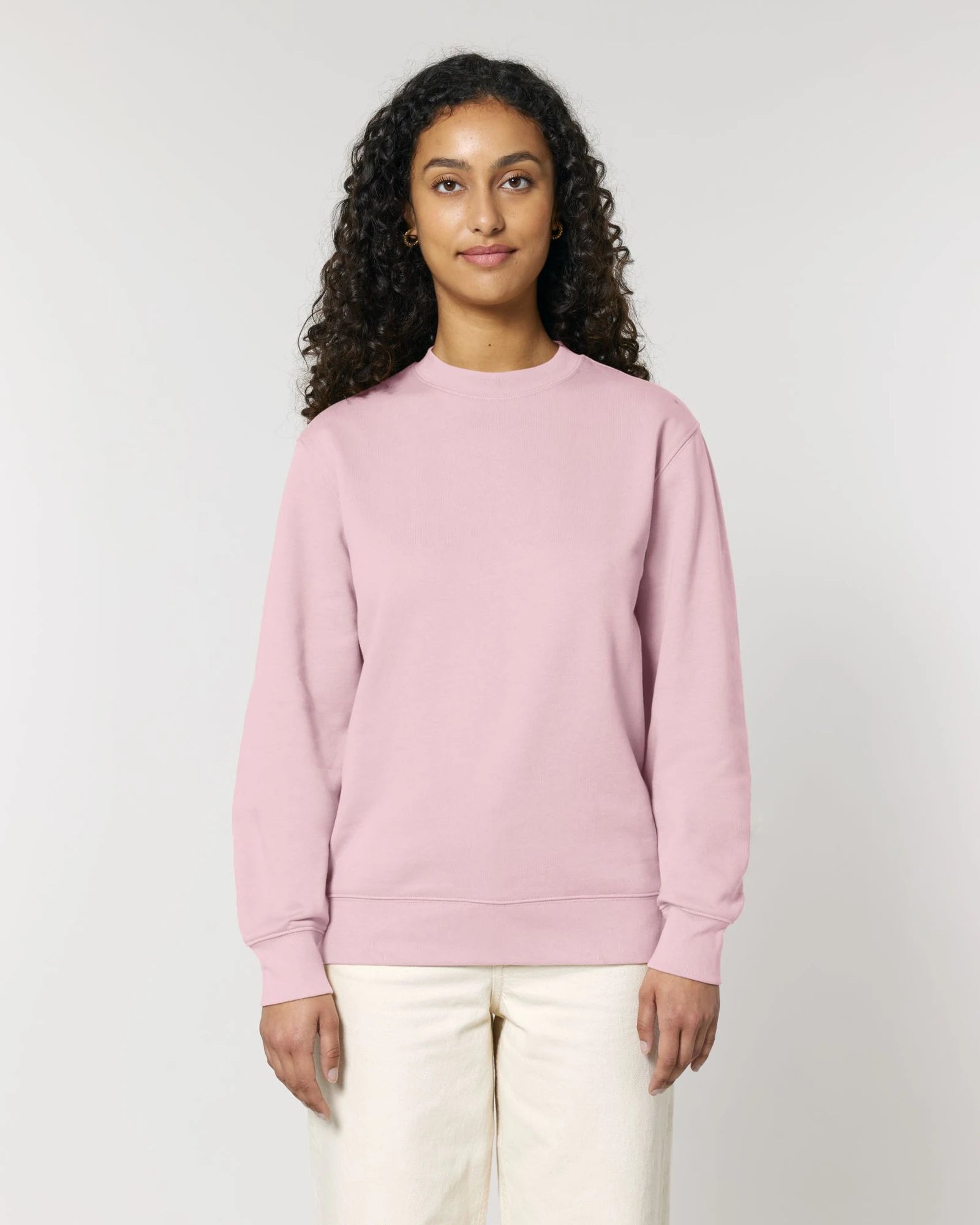 Sweatshirt unisex Stanley/Stella Changer 2.0 zum Personalisieren - Baumwollrosa