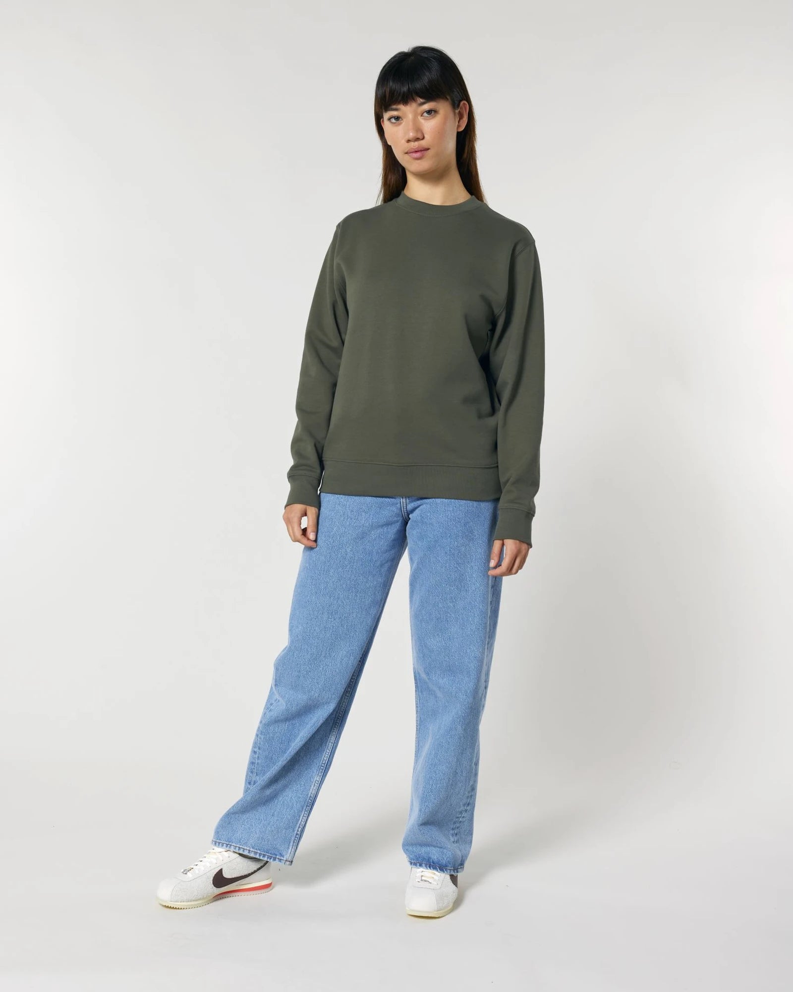 Sweatshirt unisex Stanley/Stella Changer 2.0 zum Personalisieren - Khaki