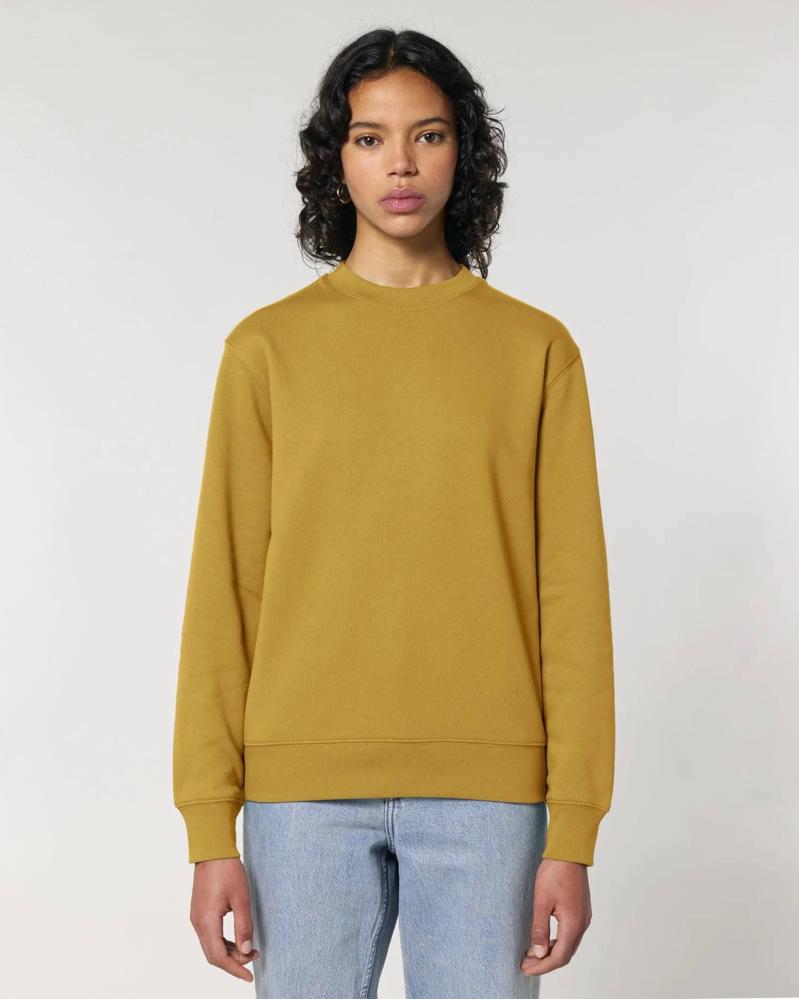 Sweatshirt unisex Stanley/Stella Changer 2.0 zum Personalisieren - Ocker