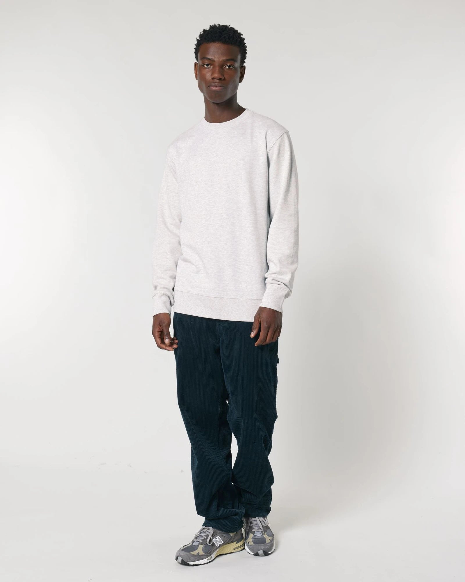 Sweatshirt unisex Stanley/Stella Changer 2.0 zum Personalisieren - Kühles Melange Grau