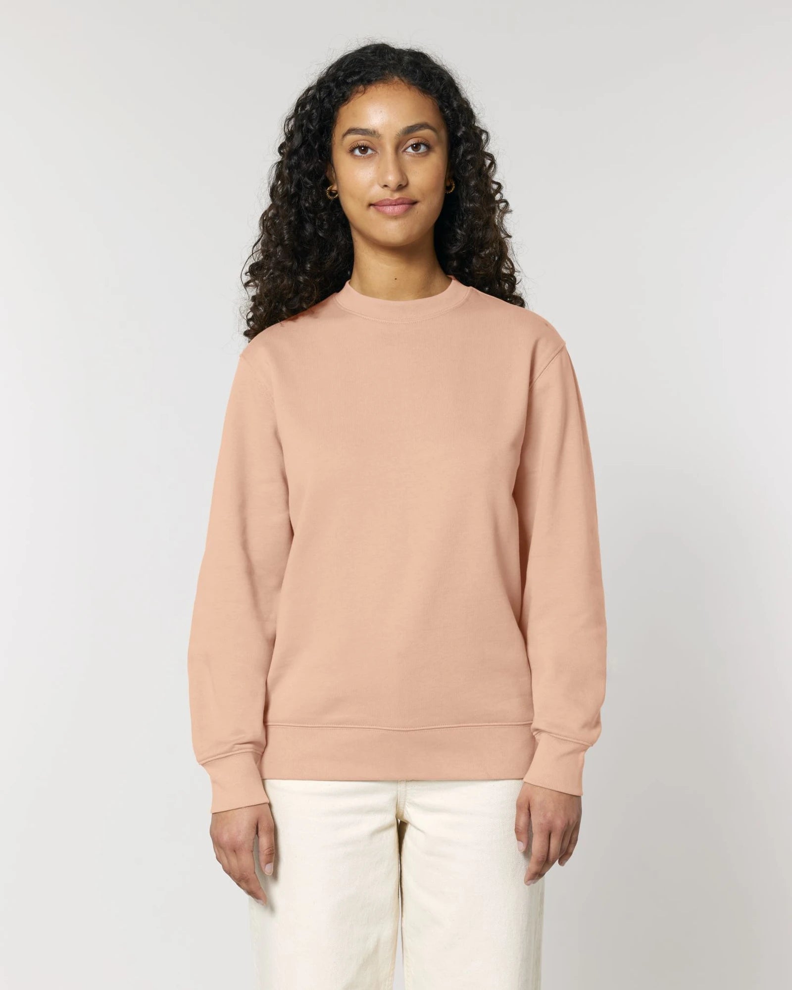 Sweatshirt unisex Stanley/Stella Changer 2.0 zum Personalisieren - Frisches Pfirsich