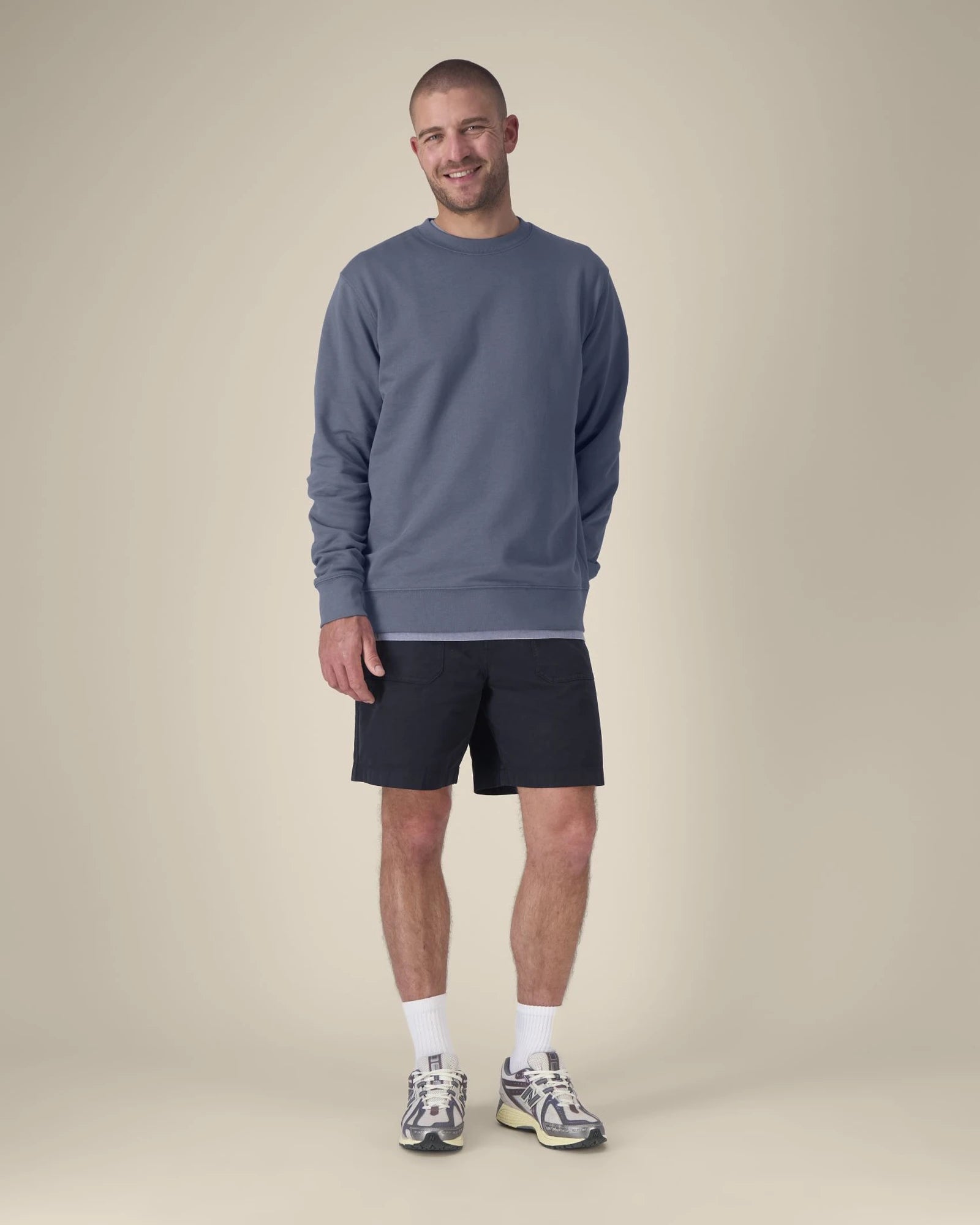 Sweatshirt unisex Stanley/Stella Changer 2.0 zum Personalisieren - Blaugrau