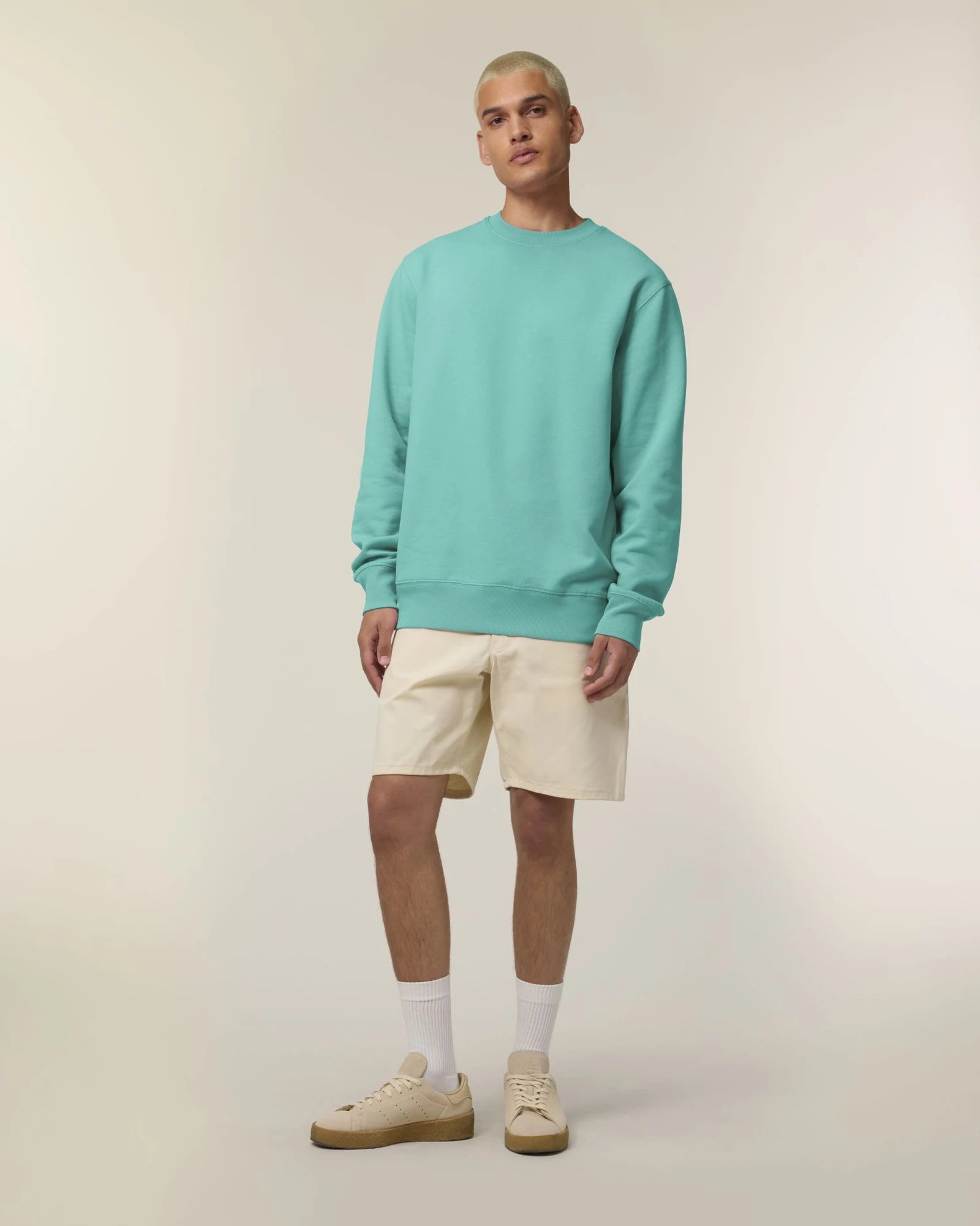 Sweatshirt unisex Stanley/Stella Changer 2.0 zum Personalisieren - Poolblau