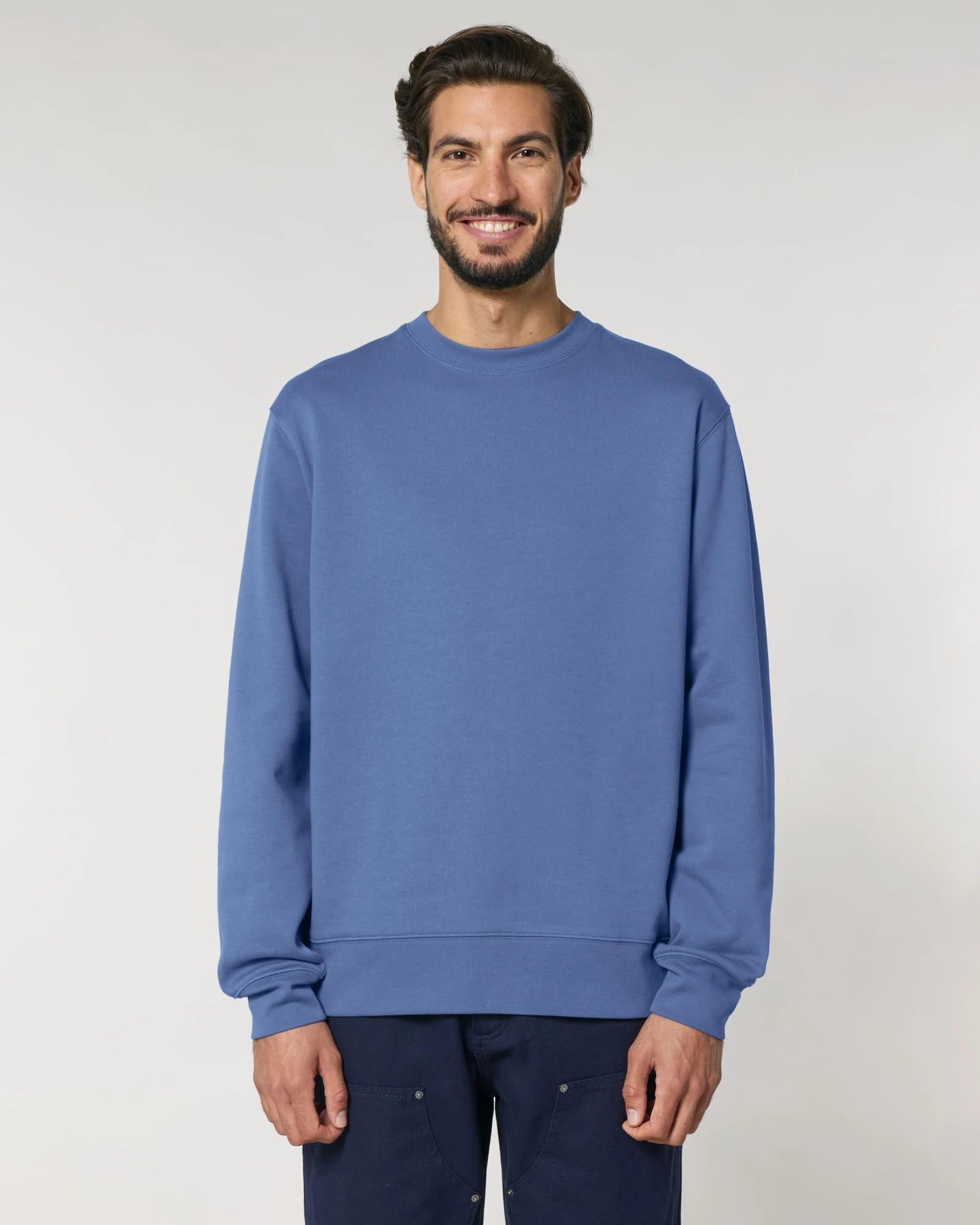 Sweatshirt unisex Stanley/Stella Changer 2.0 zum Personalisieren - Helles Blau