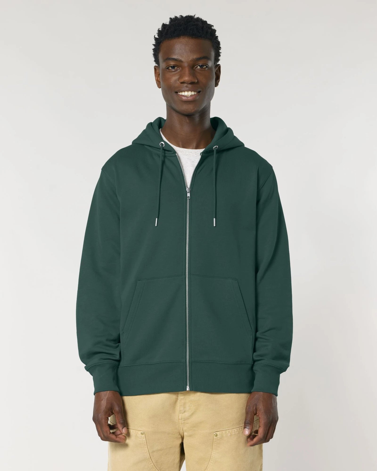 Hoodie Bio-Baumwolle Stanley/Stella Cultivator 2.0 zum Personalisieren - Glasiertes Grün