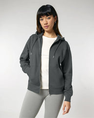 Hoodie Bio-Baumwolle Stanley/Stella Cultivator 2.0 zum Personalisieren - Anthrazit