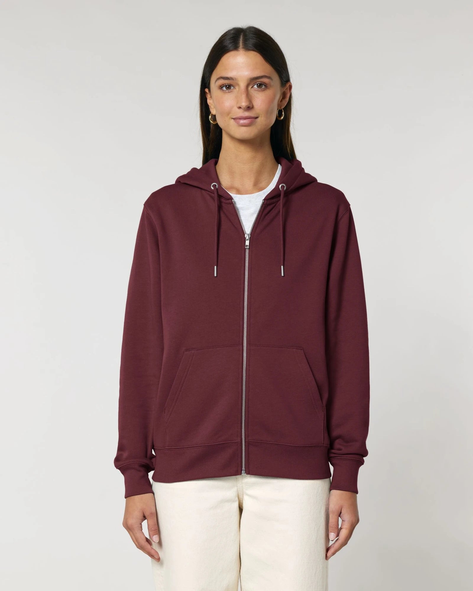 Hoodie Bio-Baumwolle Stanley/Stella Cultivator 2.0 zum Personalisieren - Bordeaux