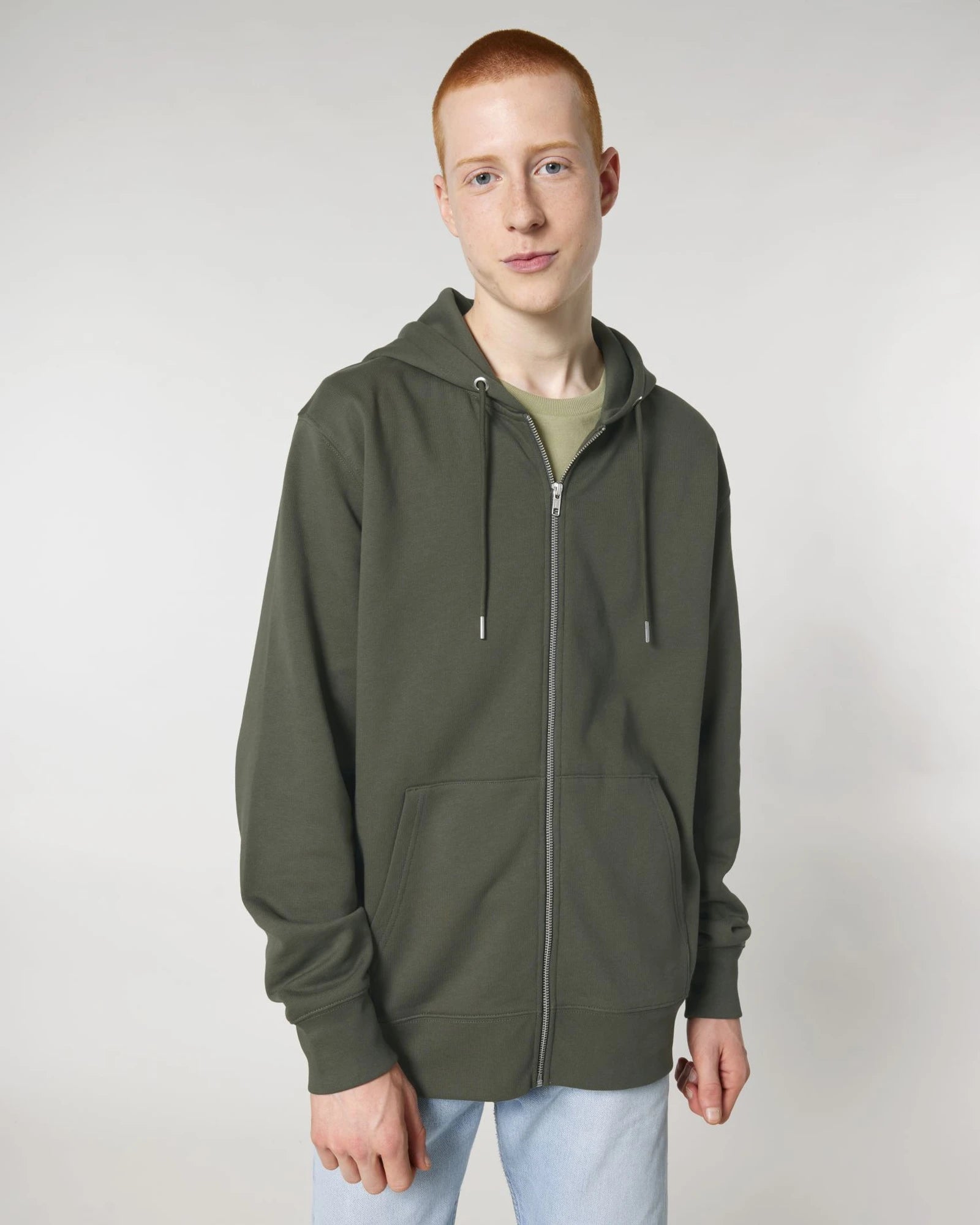 Hoodie Bio-Baumwolle Stanley/Stella Cultivator 2.0 zum Personalisieren - Khaki