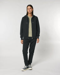 Hoodie Bio-Baumwolle Stanley/Stella Cultivator 2.0 zum Personalisieren - Schwarz