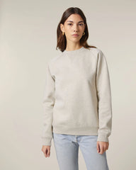 Sweatshirt unisex Bio-Baumwolle Stanley/Stella Knoxer zum Personalisieren - Heather Haze