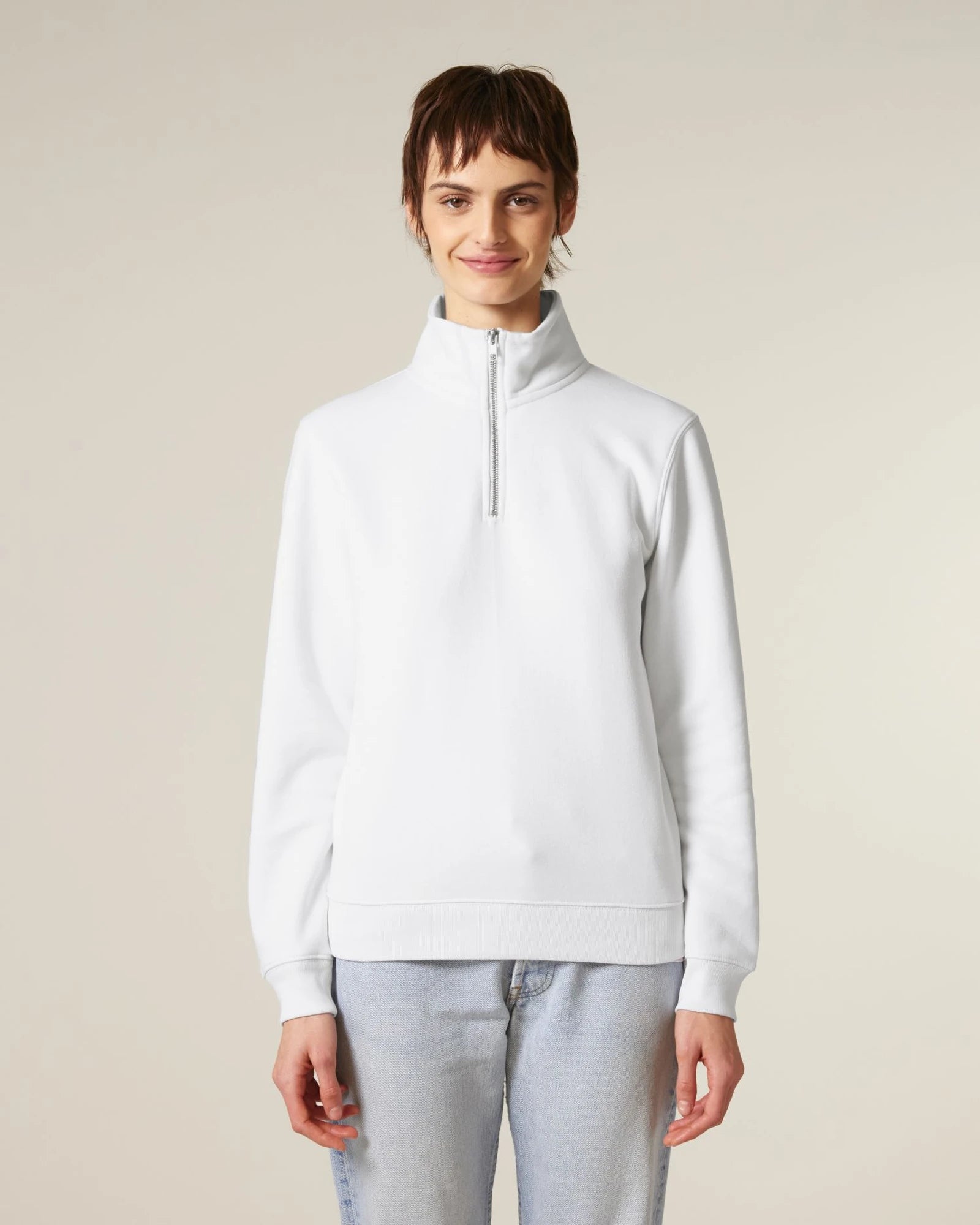 Sweatshirt Bio-Baumwolle Stanley/Stella Trucker 2.0 zum Personalisieren - 6