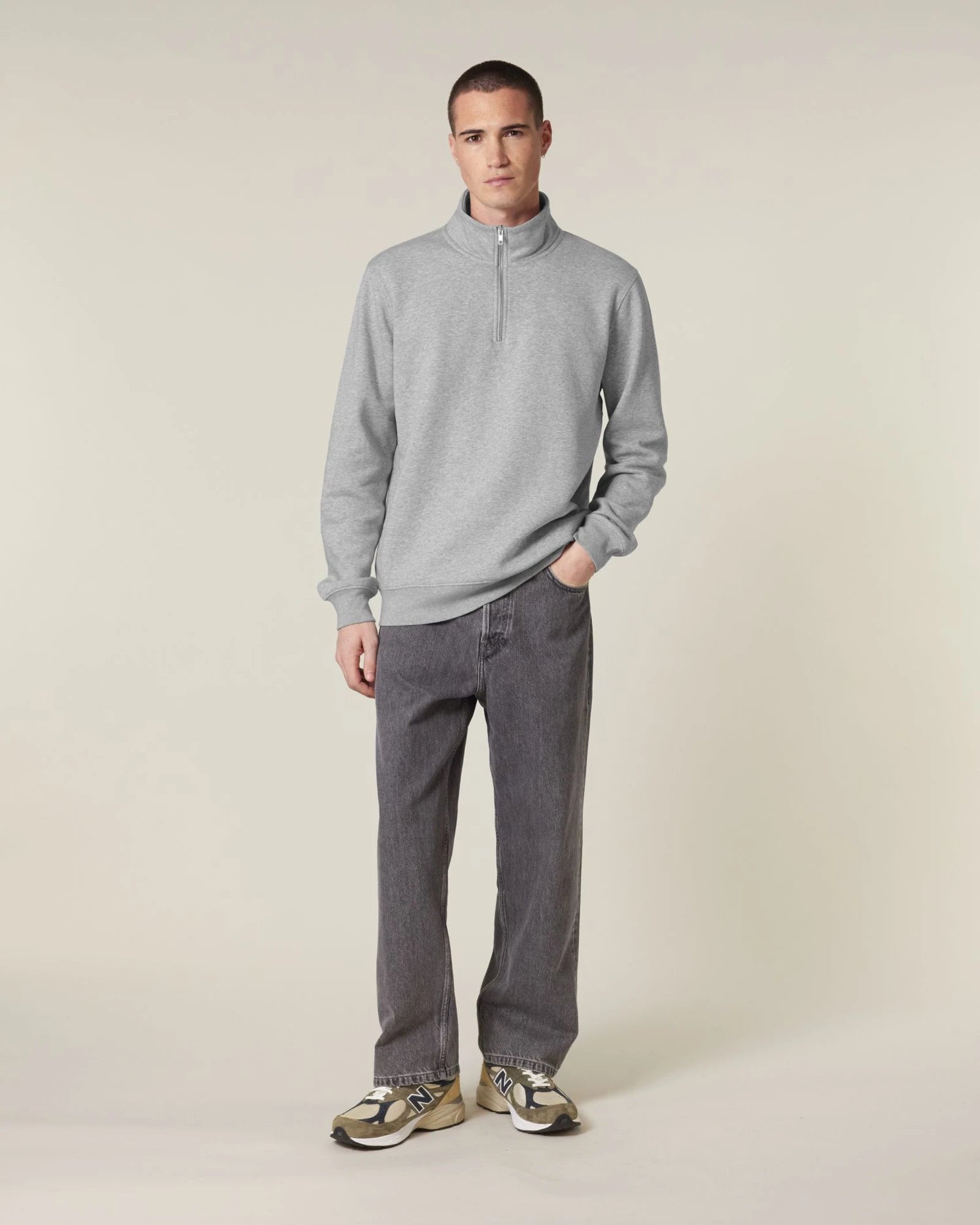Sweatshirt Bio-Baumwolle Stanley/Stella Trucker 2.0 zum Personalisieren - 10