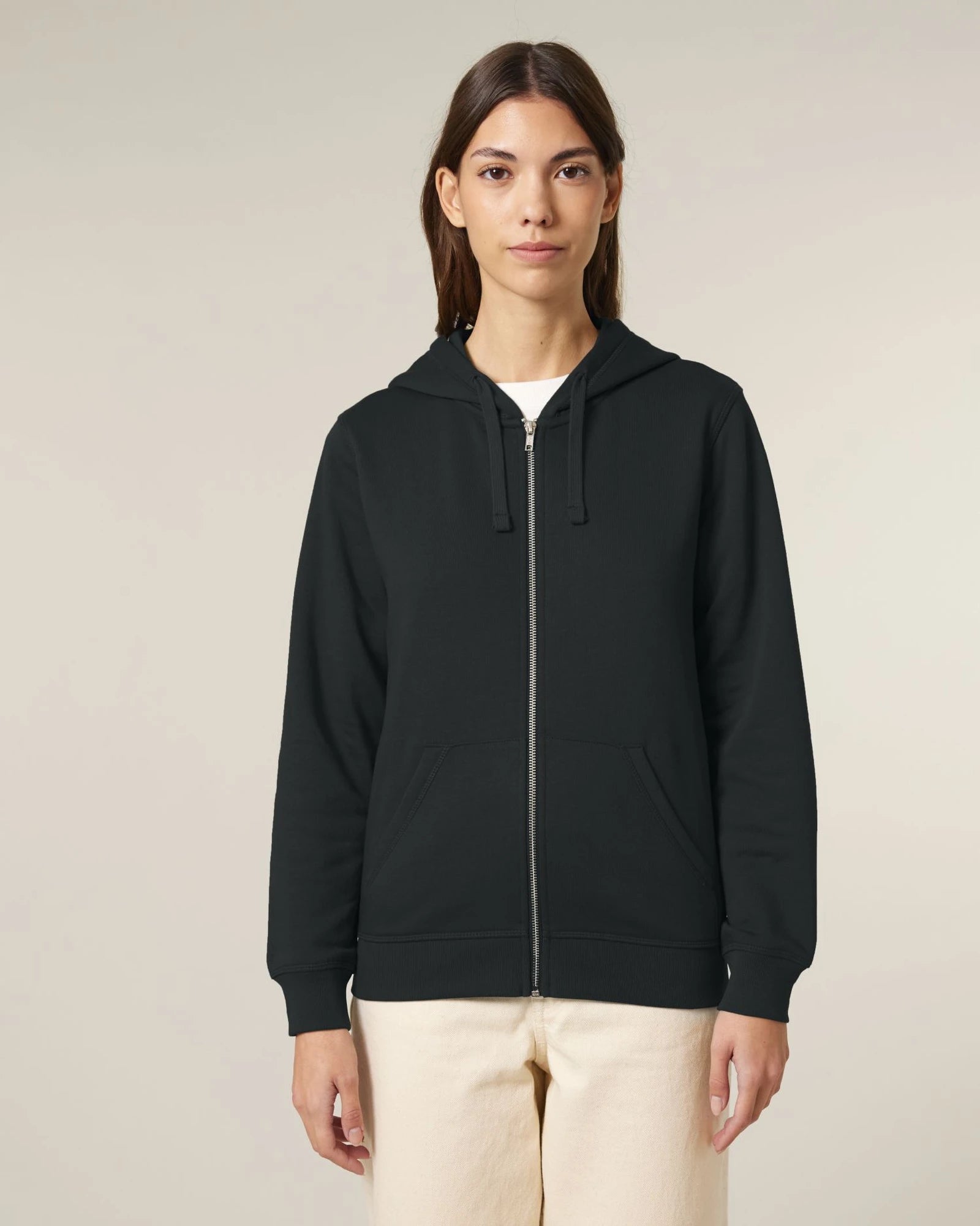 Sweatshirt zippbar Stanley/Stella zum Personalisieren - 3