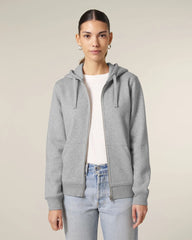 Sweatshirt zippbar Stanley/Stella zum Personalisieren - 12