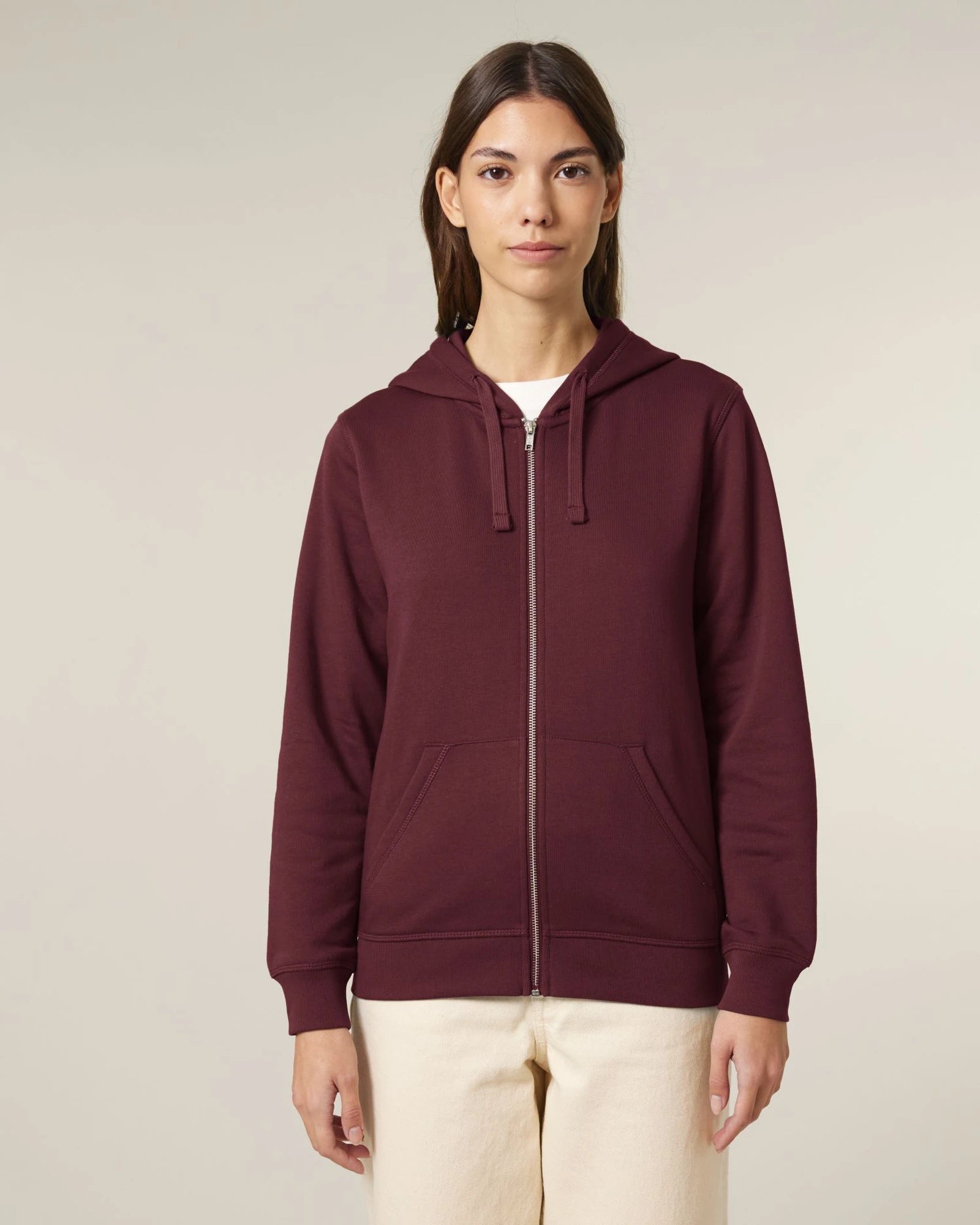 Sweatshirt zippbar Stanley/Stella zum Personalisieren - 18