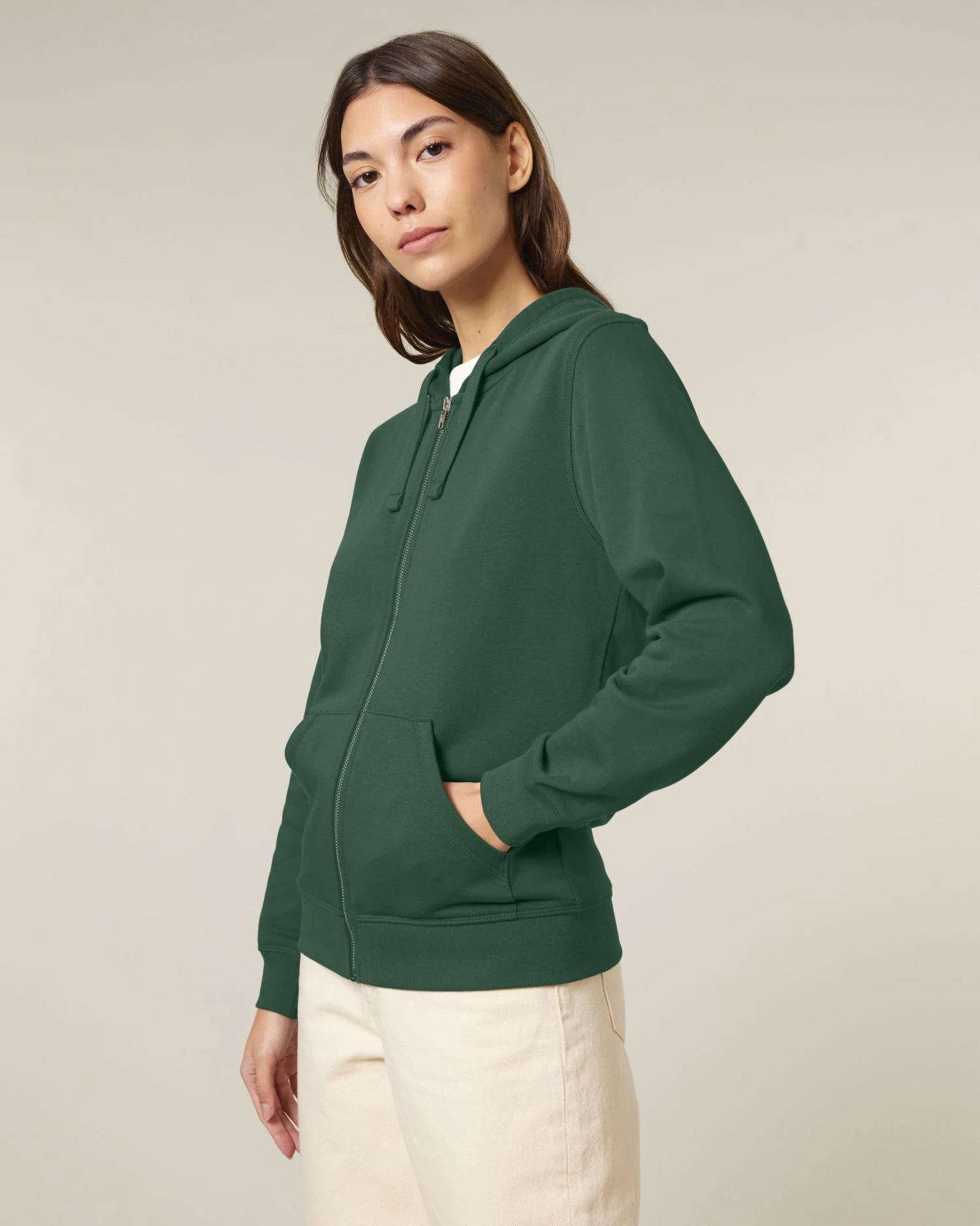 Sweatshirt zippbar Stanley/Stella zum Personalisieren - 36