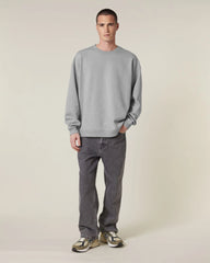 Sweatshirt Bio-Baumwolle Stanley/Stella Radder 2.0 zum Personalisieren - Mélange Grau
