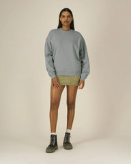 Sweatshirt Bio-Baumwolle Stanley/Stella Radder 2.0 zum Personalisieren - Nebelgrau