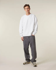Sweatshirt Bio-Baumwolle Stanley/Stella Radder 2.0 zum Personalisieren - Weiß