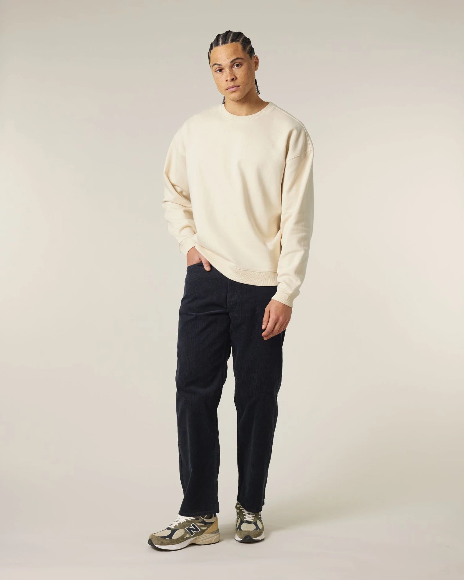 Sweatshirt Bio-Baumwolle Stanley/Stella Radder 2.0 zum Personalisieren - Naturroh