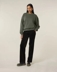 Sweatshirt Bio-Baumwolle Stanley/Stella Radder 2.0 zum Personalisieren - Khaki
