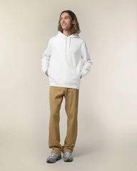 Hoodie Bio-Baumwolle Stanley/Stella Sounder zum Personalisieren - Weiß