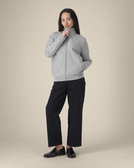 Sweatshirt unisex Stanley/Stella zum Personalisieren - Mélange Grau