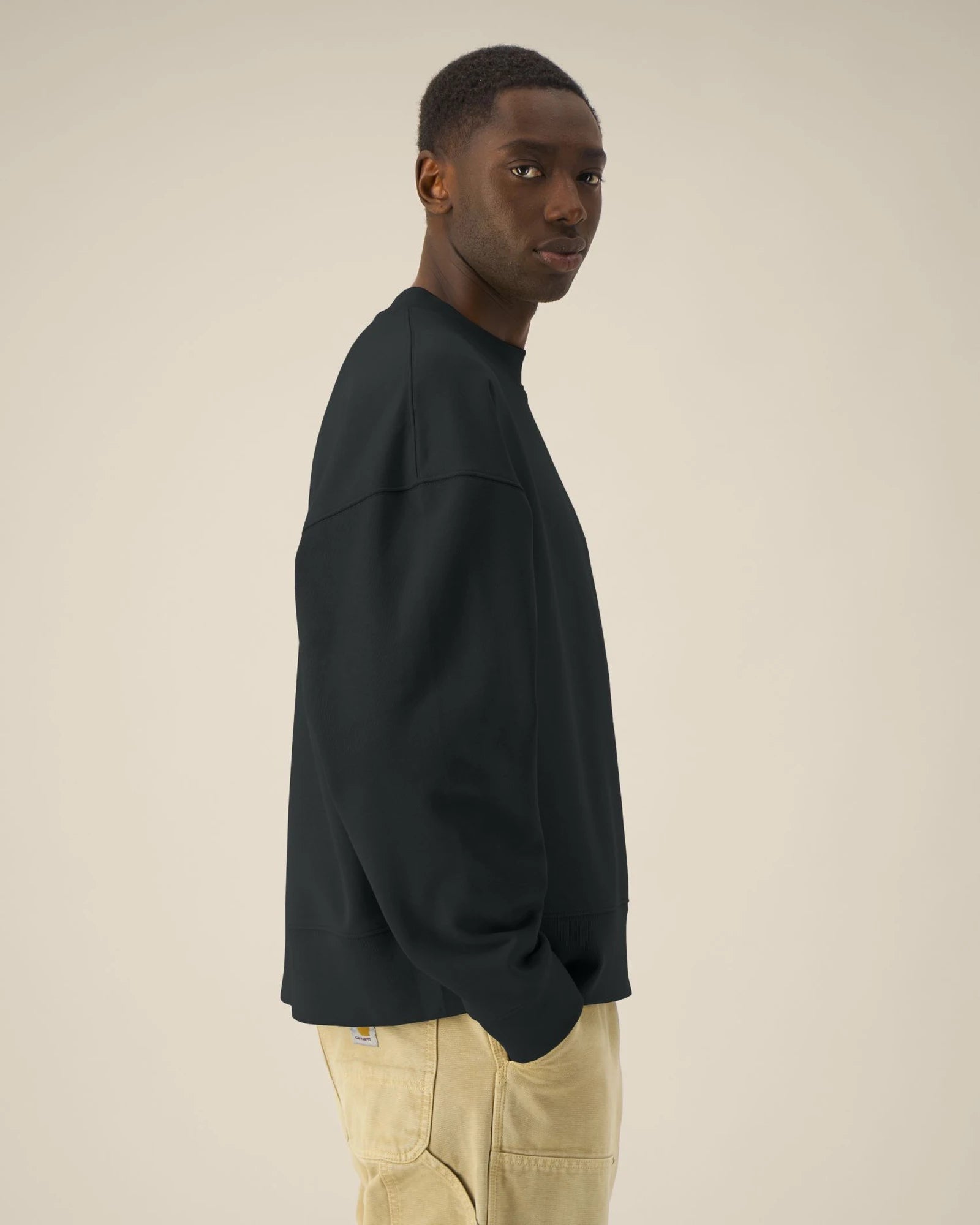 Sweatshirt Boxy aus Bio-Baumwolle Stanley/Stella zum Personalisieren - 11