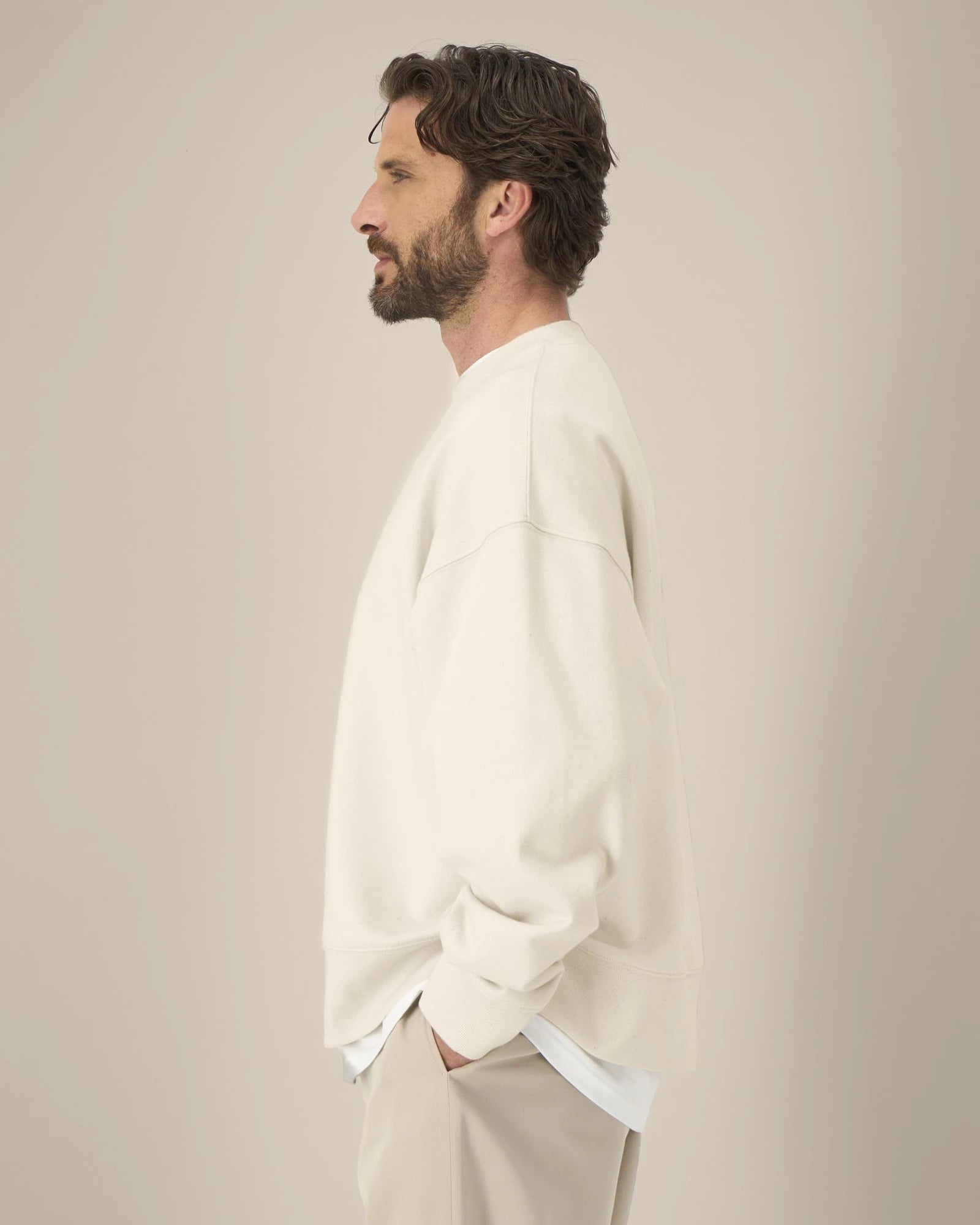 Sweatshirt Boxy aus Bio-Baumwolle Stanley/Stella zum Personalisieren - 25