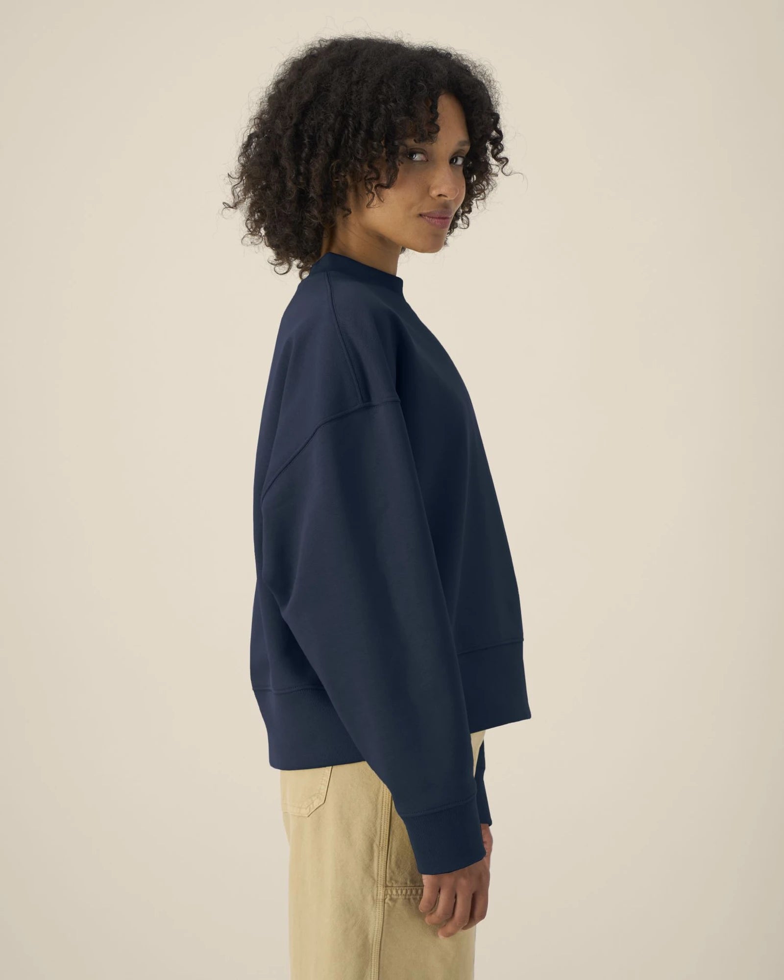 Sweatshirt Boxy aus Bio-Baumwolle Stanley/Stella zum Personalisieren - 22
