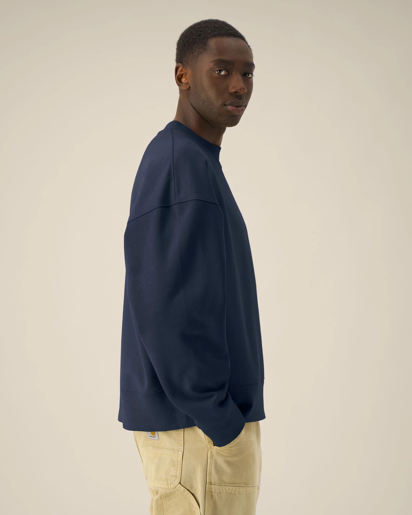 Sweatshirt Boxy aus Bio-Baumwolle Stanley/Stella zum Personalisieren - 18