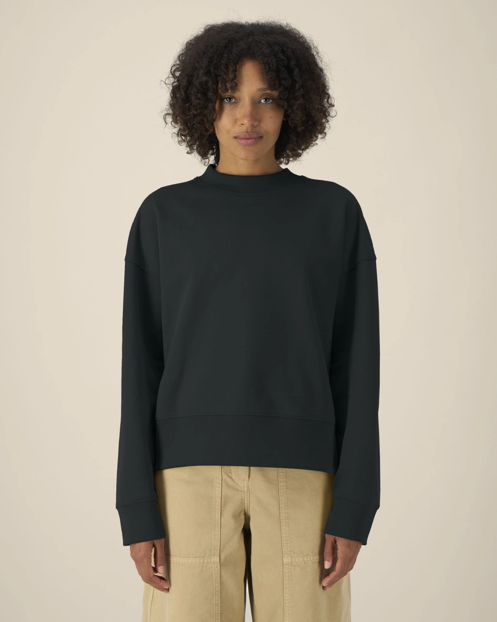 Sweatshirt Boxy aus Bio-Baumwolle Stanley/Stella zum Personalisieren - 13