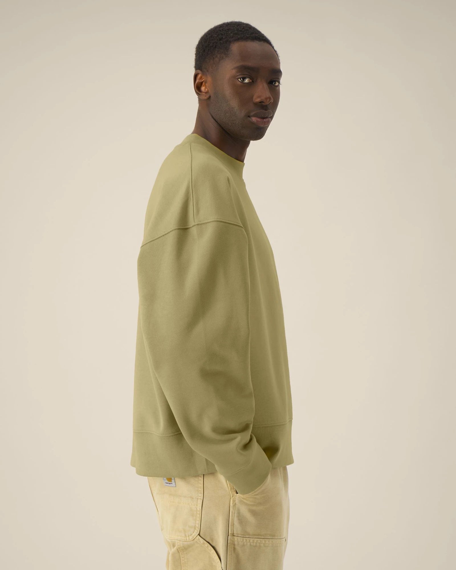 Sweatshirt Boxy aus Bio-Baumwolle Stanley/Stella zum Personalisieren - 5