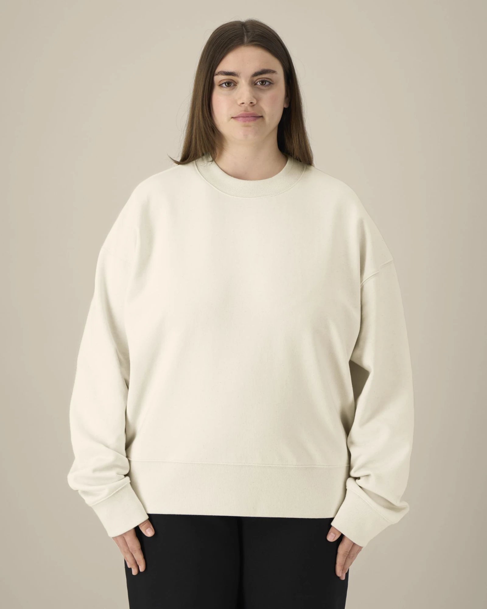 Sweatshirt Boxy aus Bio-Baumwolle Stanley/Stella zum Personalisieren - 27