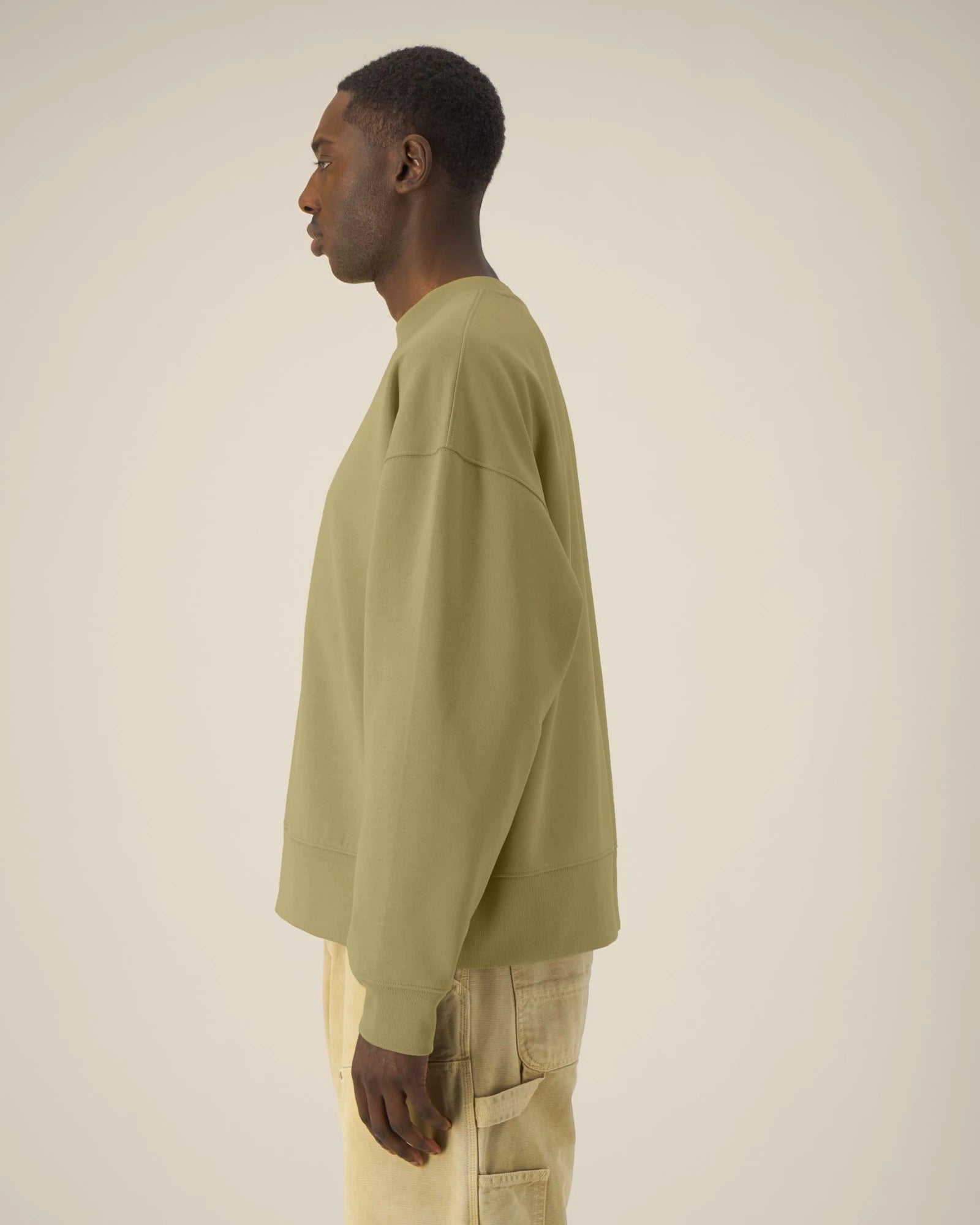 Sweatshirt Boxy aus Bio-Baumwolle Stanley/Stella zum Personalisieren - 4