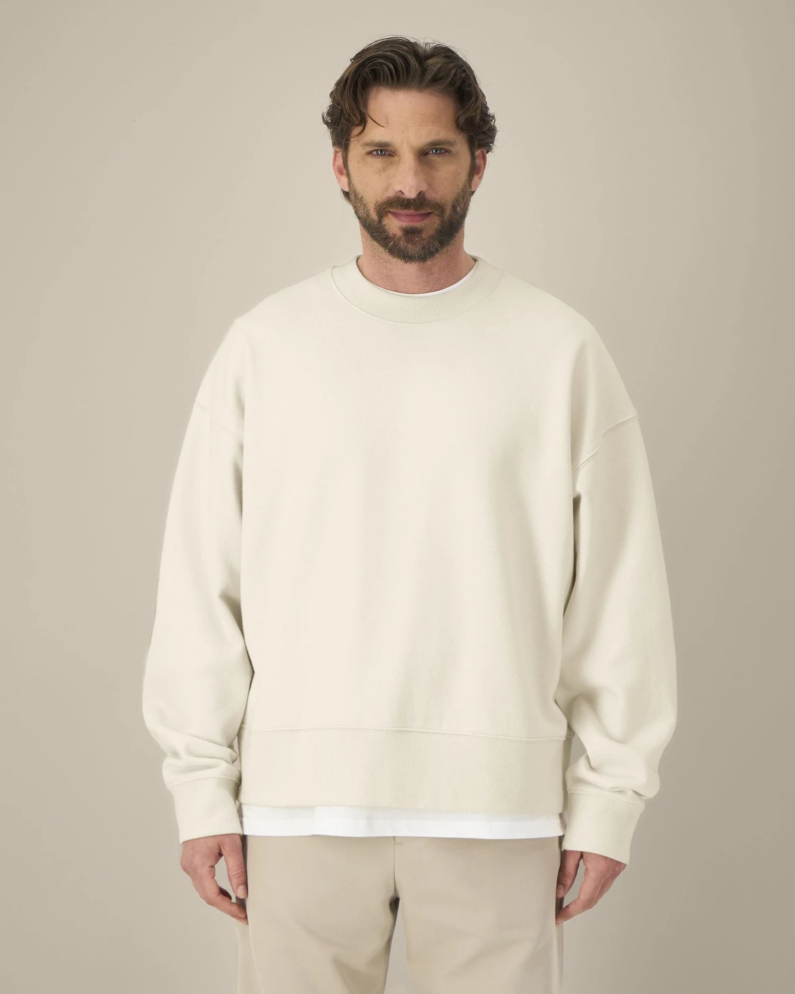Sweatshirt Boxy aus Bio-Baumwolle Stanley/Stella zum Personalisieren - 24