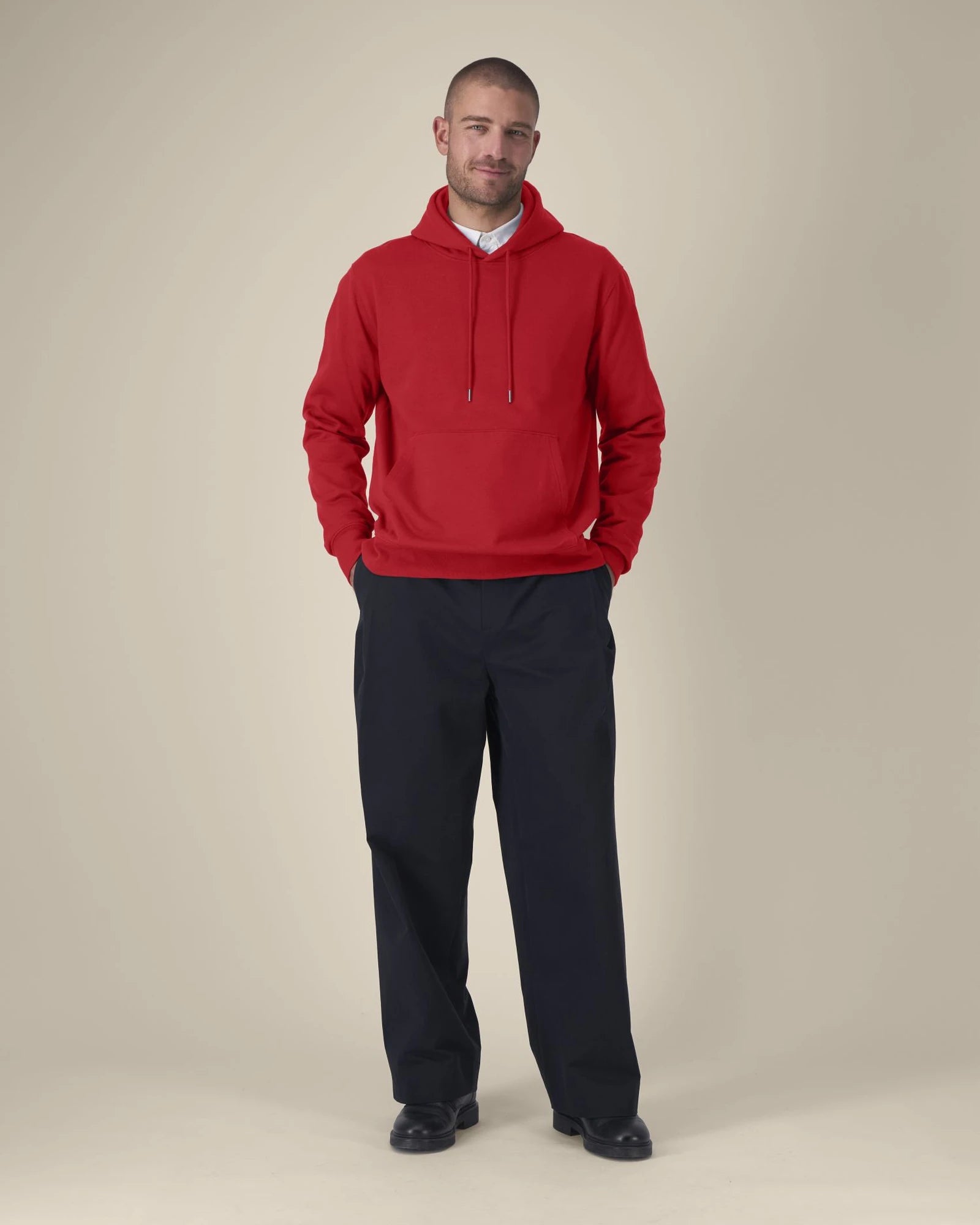 Sweatshirt recycelt Damen Gamechanger zum Personalisieren - Rot