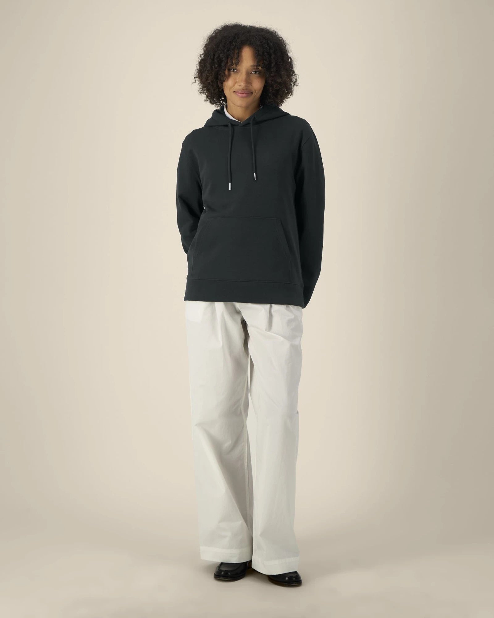 Sweatshirt recycelt Damen Gamechanger zum Personalisieren - Schwarz
