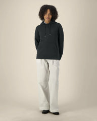 Sweatshirt recycelt Damen Gamechanger zum Personalisieren - Schwarz